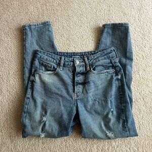 Old Navy Women's Straight Leg Jeans - Blue